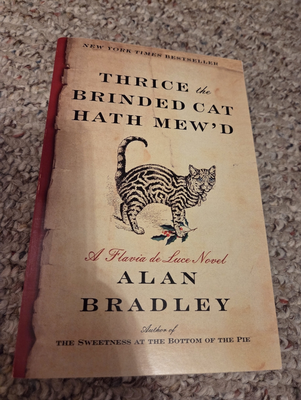 'The Brinded Cat Hath Mew'd' Cat-Themed Paperback